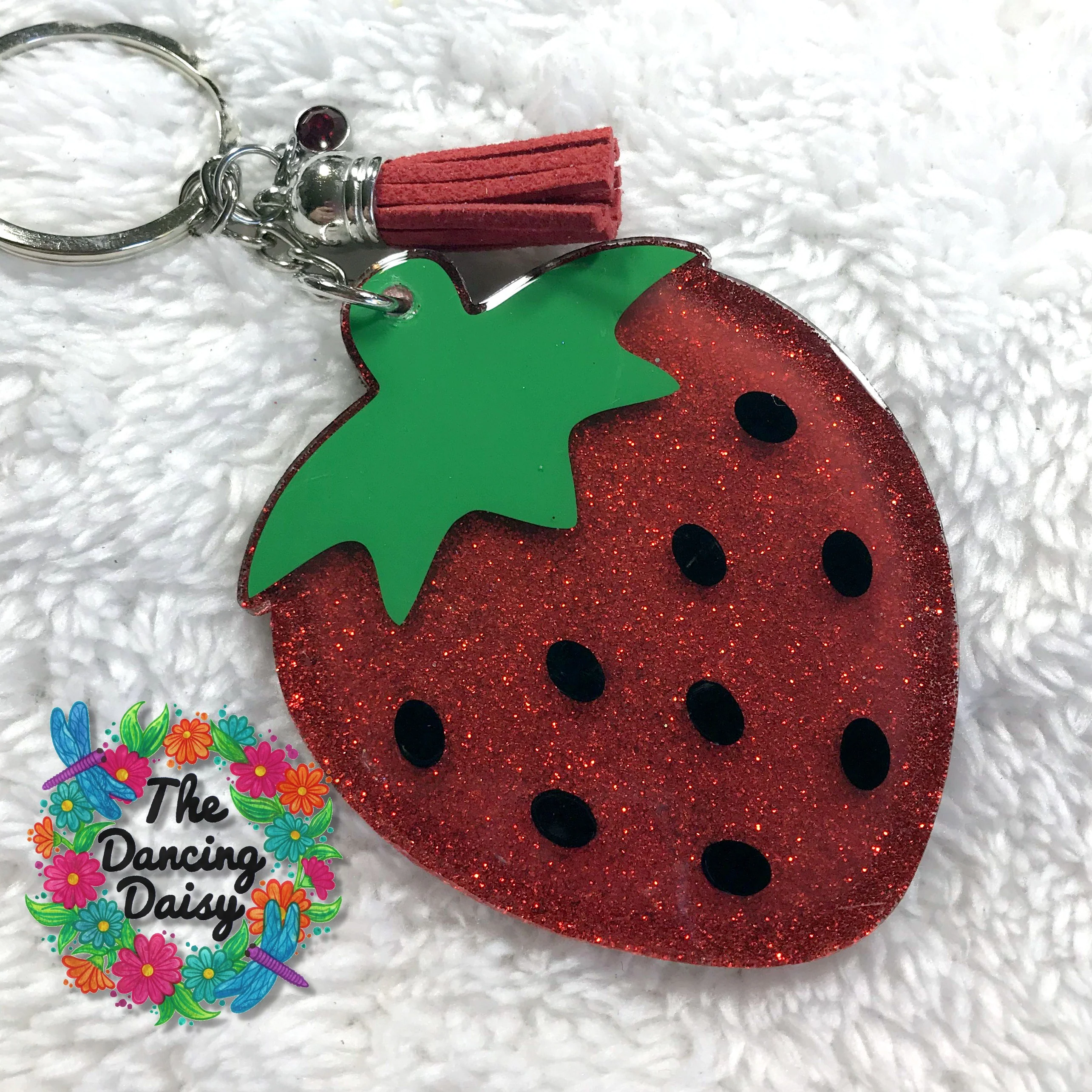 Strawberry Acrylic Blank - Image 3