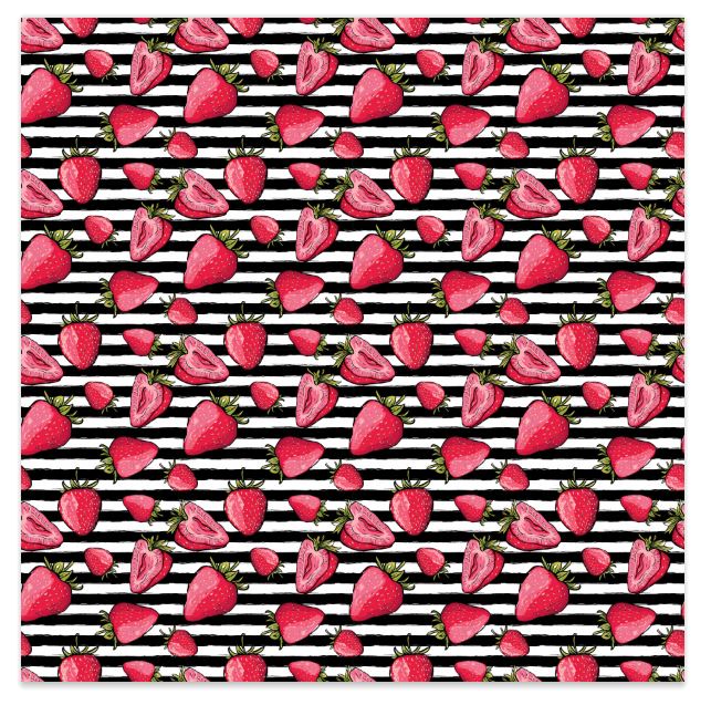 Striped Strawberries