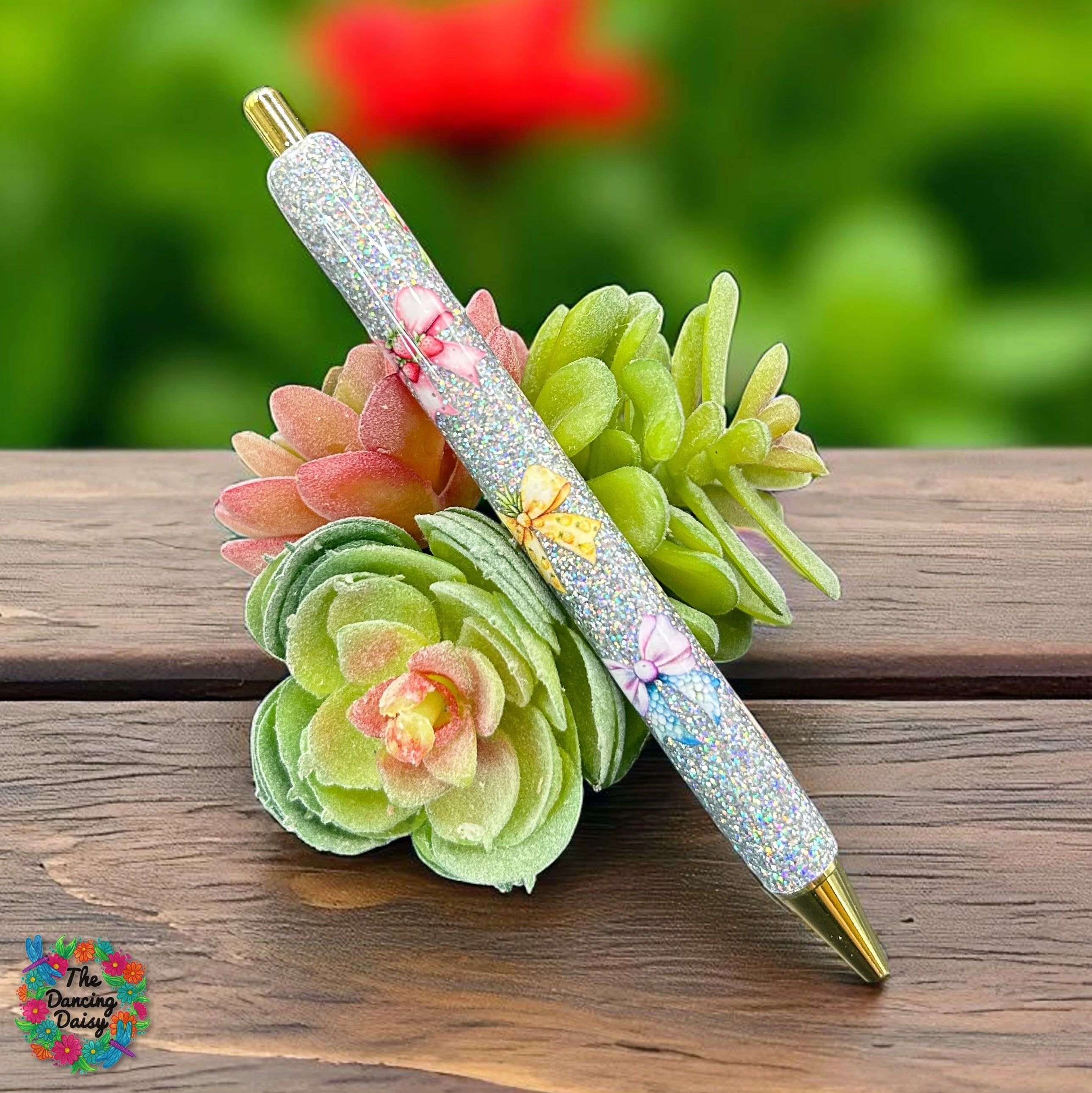 Summer Bows Pen Elements UV DTF - Image 2
