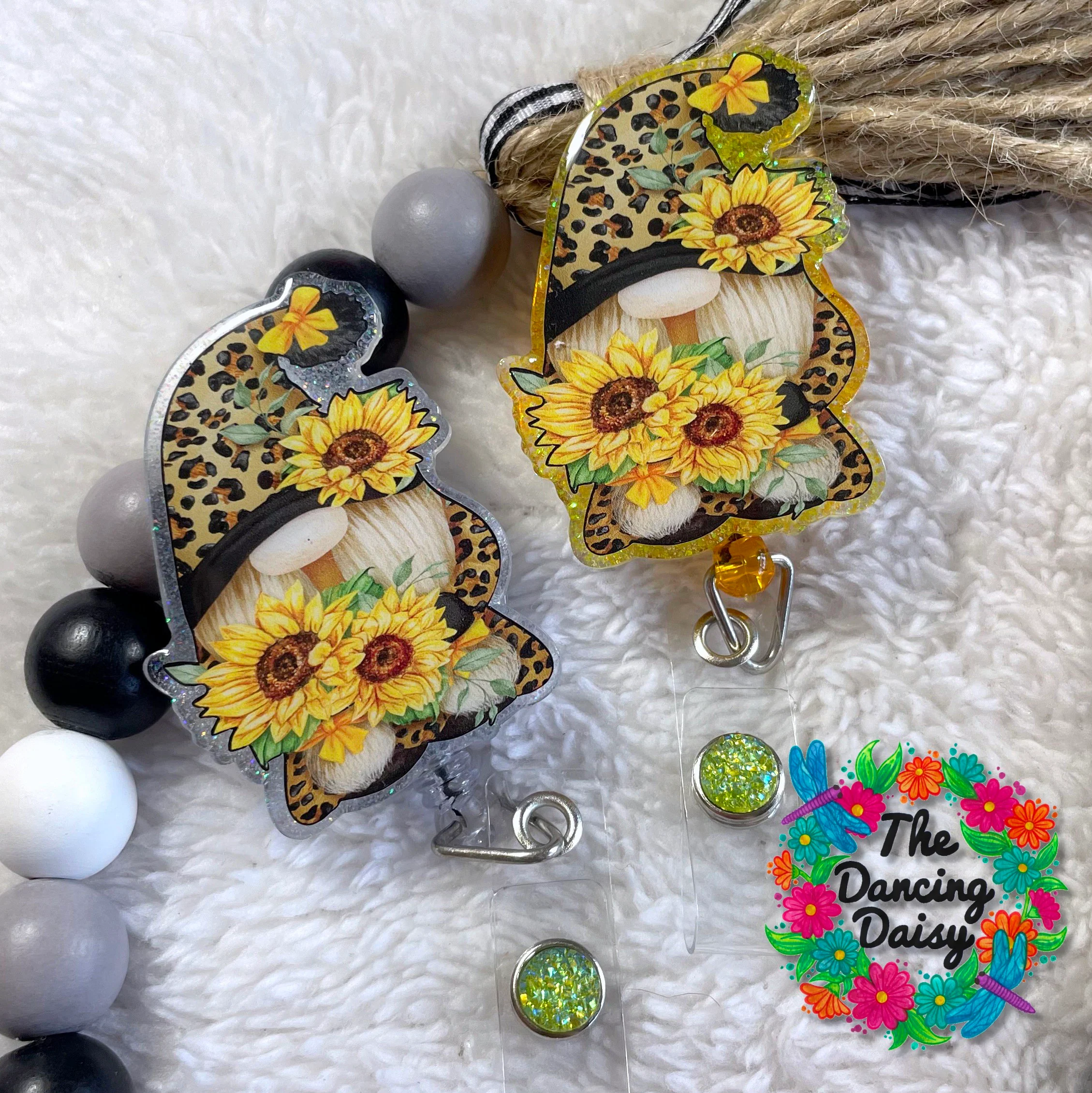 Sunflower Gnome Decal & Acrylic Blank COMBO - Image 2