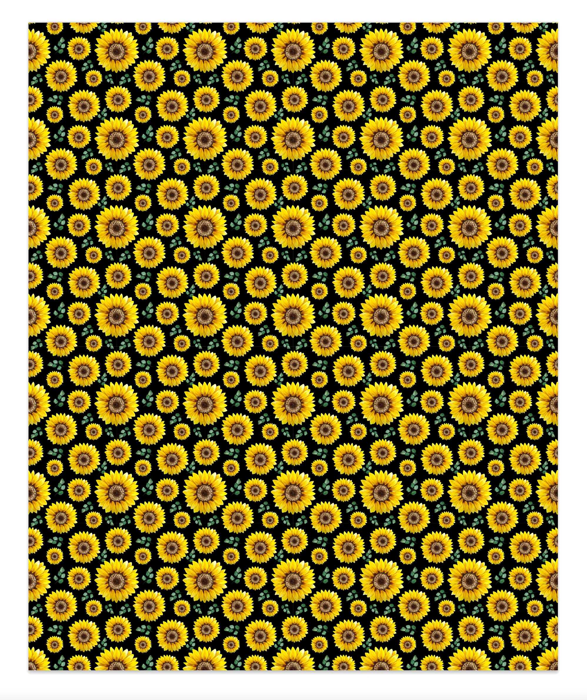 Sunflowers 3 Faux Leather
