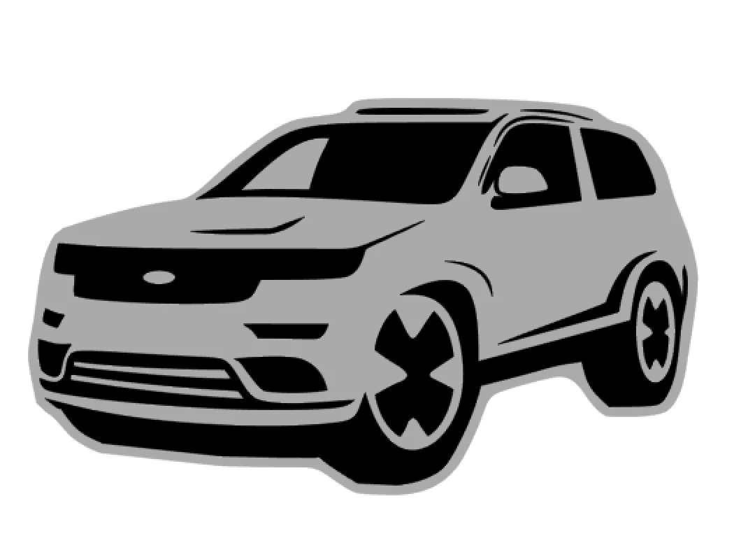 SUV Acrylic Blank - Image 2