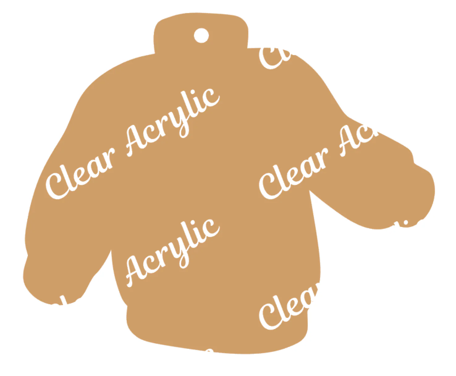 Sweater Acrylic Blank