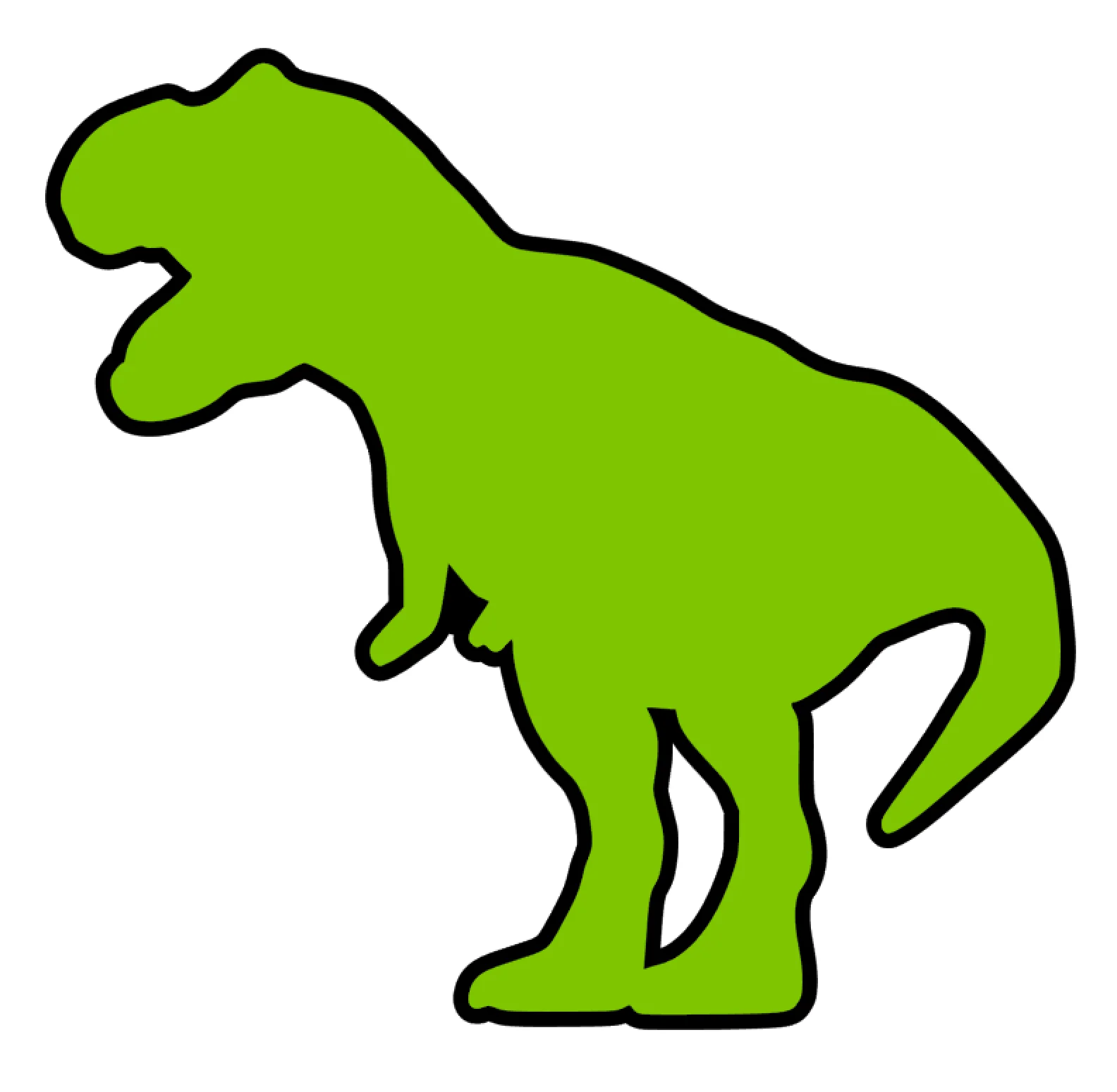 T Rex #2 Acrylic Blank - Image 2