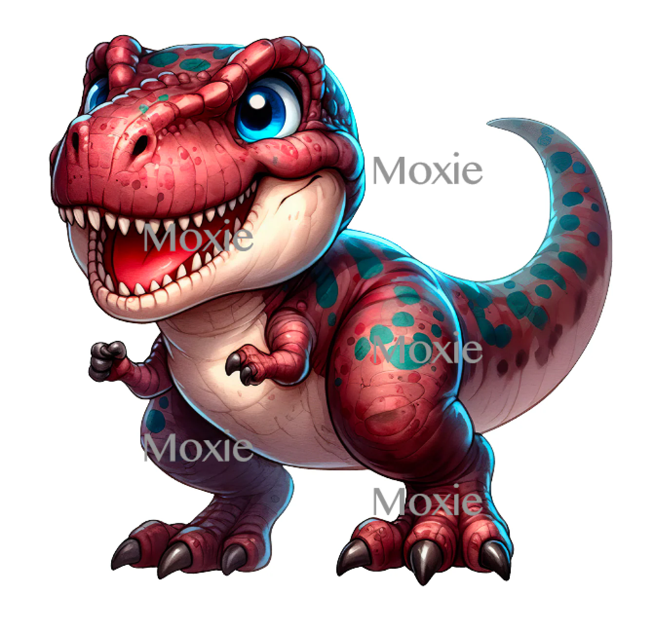 T Rex Decal & Acrylic Blank COMBO