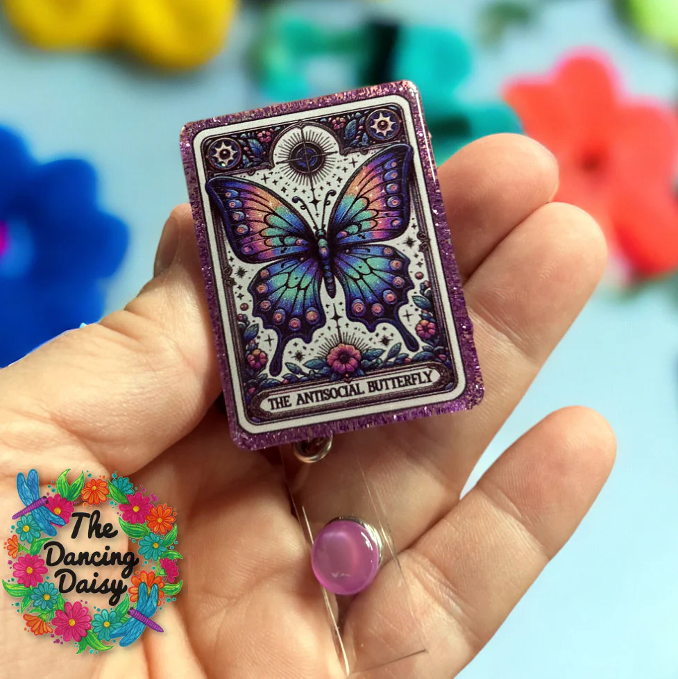Tarot The Anti Social Butterfly UV DTF - Image 2