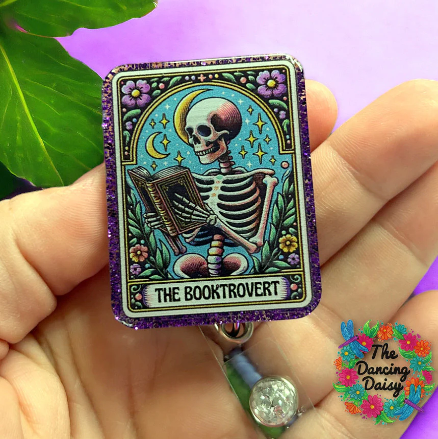 Tarot The Booktrovert UV DTF - Image 3