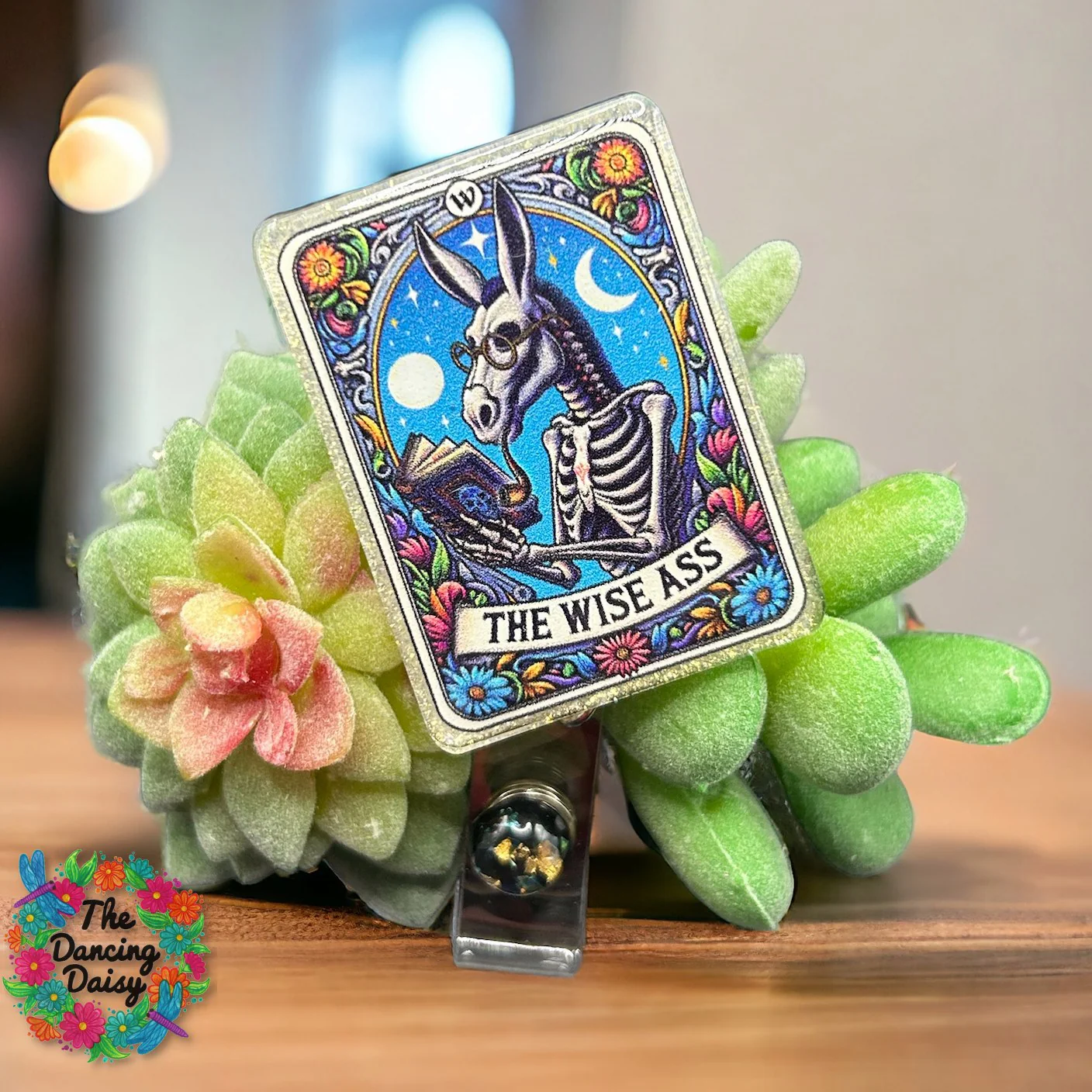 Tarot The Wise Ass UV DTF - Image 2