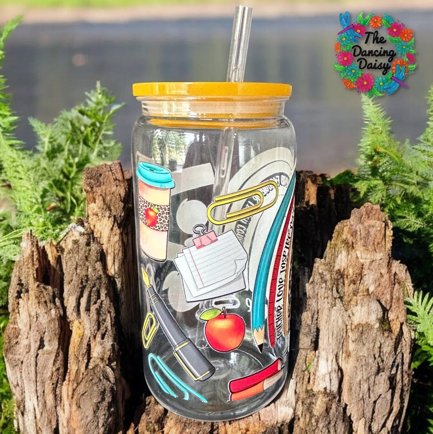 Teacher Life Glass Wrap - Image 4