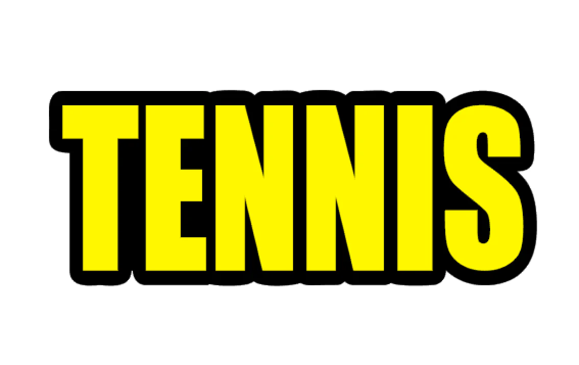 TENNIS Acrylic Blank - Image 2