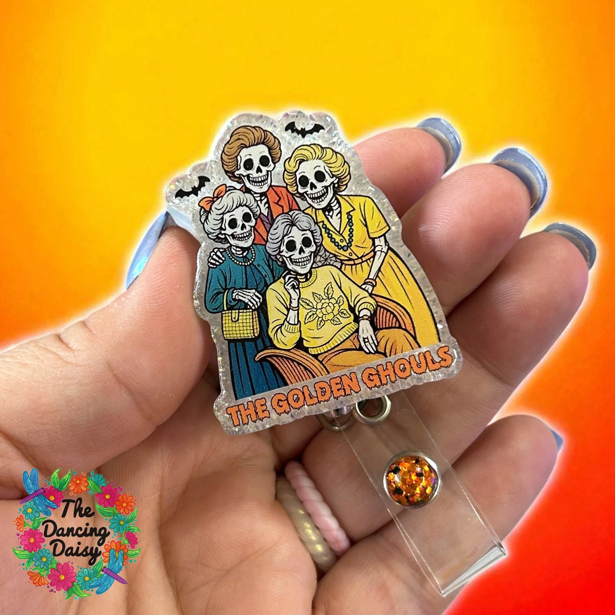 The Golden Ghouls Decal & Acrylic Blank COMBO - Image 2