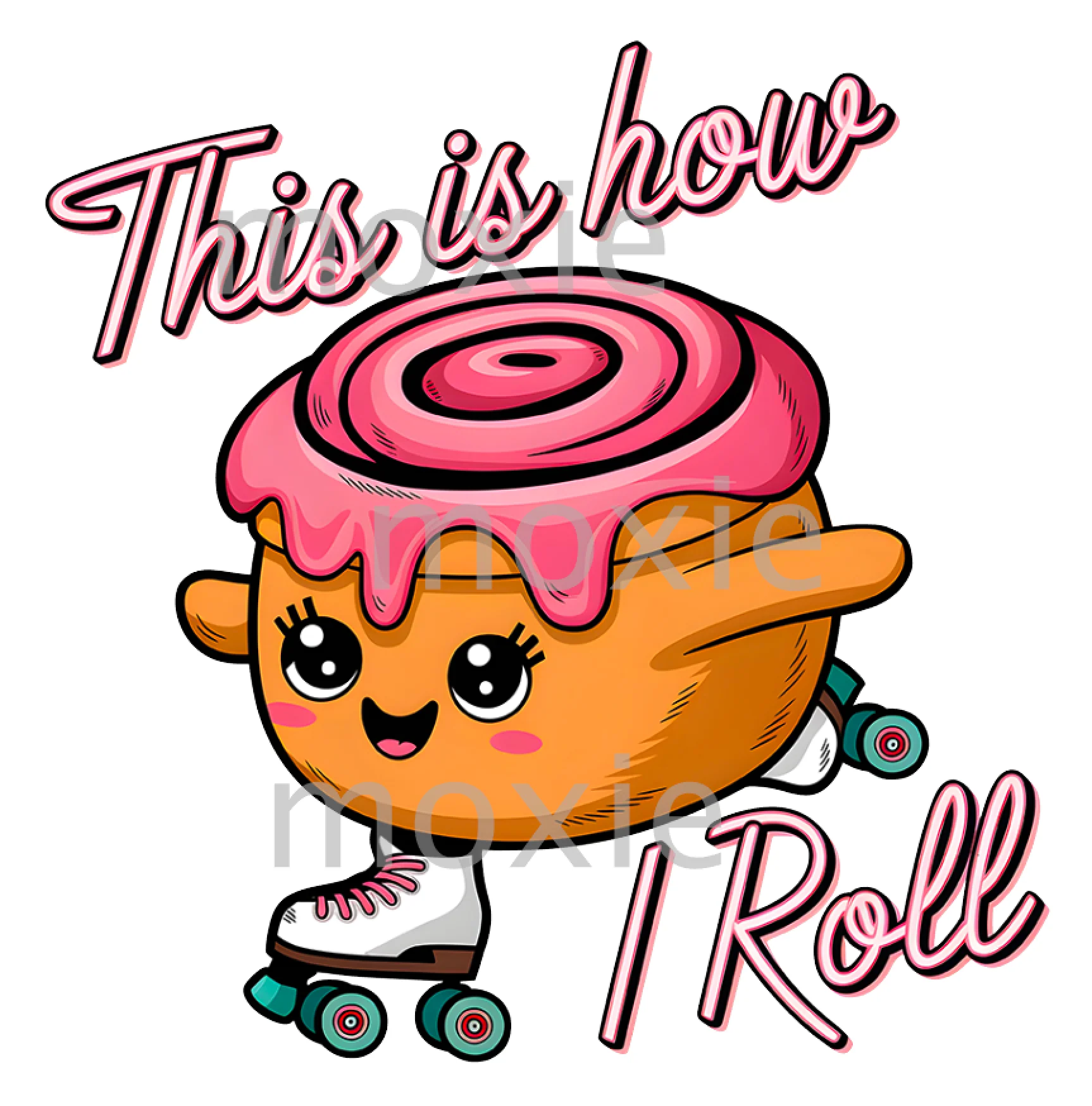 This Is How I Roll Decal & Acrylic Blank COMBO