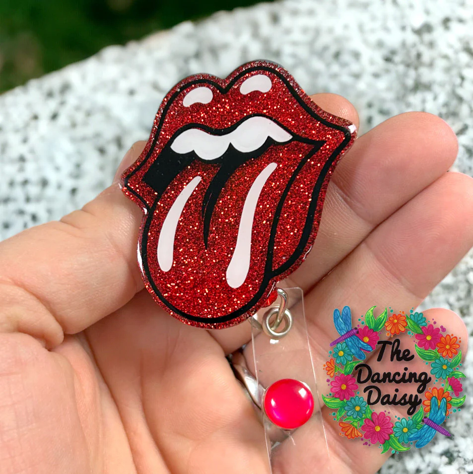 Tongue Lips Acrylic Blank - Image 2