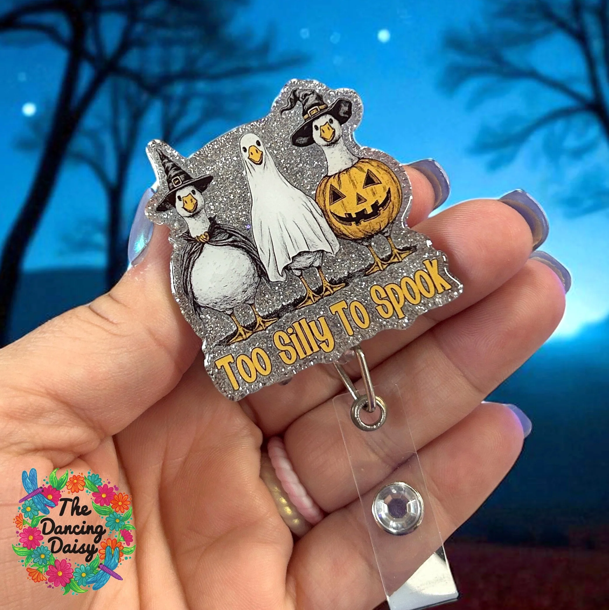 Too Silly To Spook Decal & Acrylic Blank COMBO - Image 2