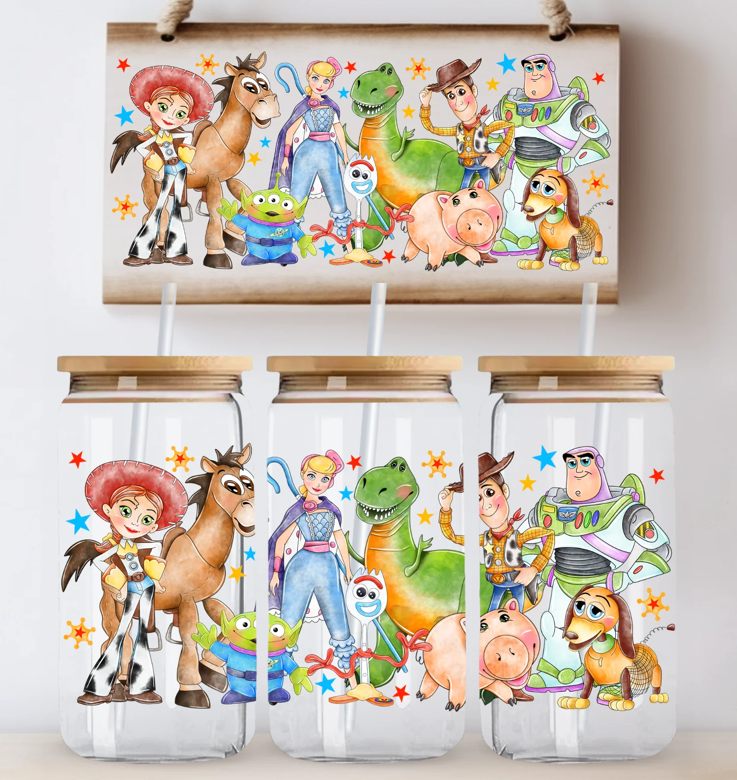 Toy Story Glass Wrap