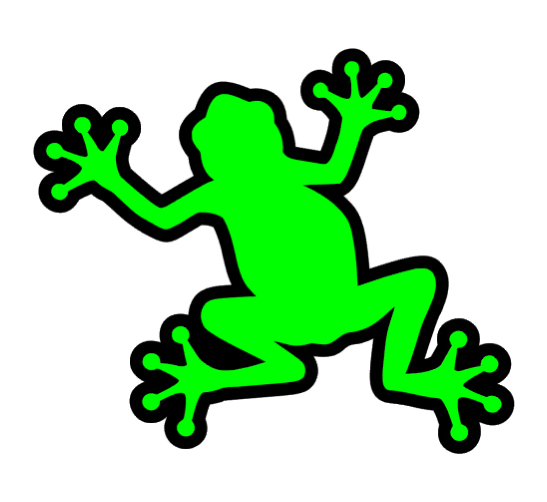 Tree Frog Acrylic Blank - Image 2