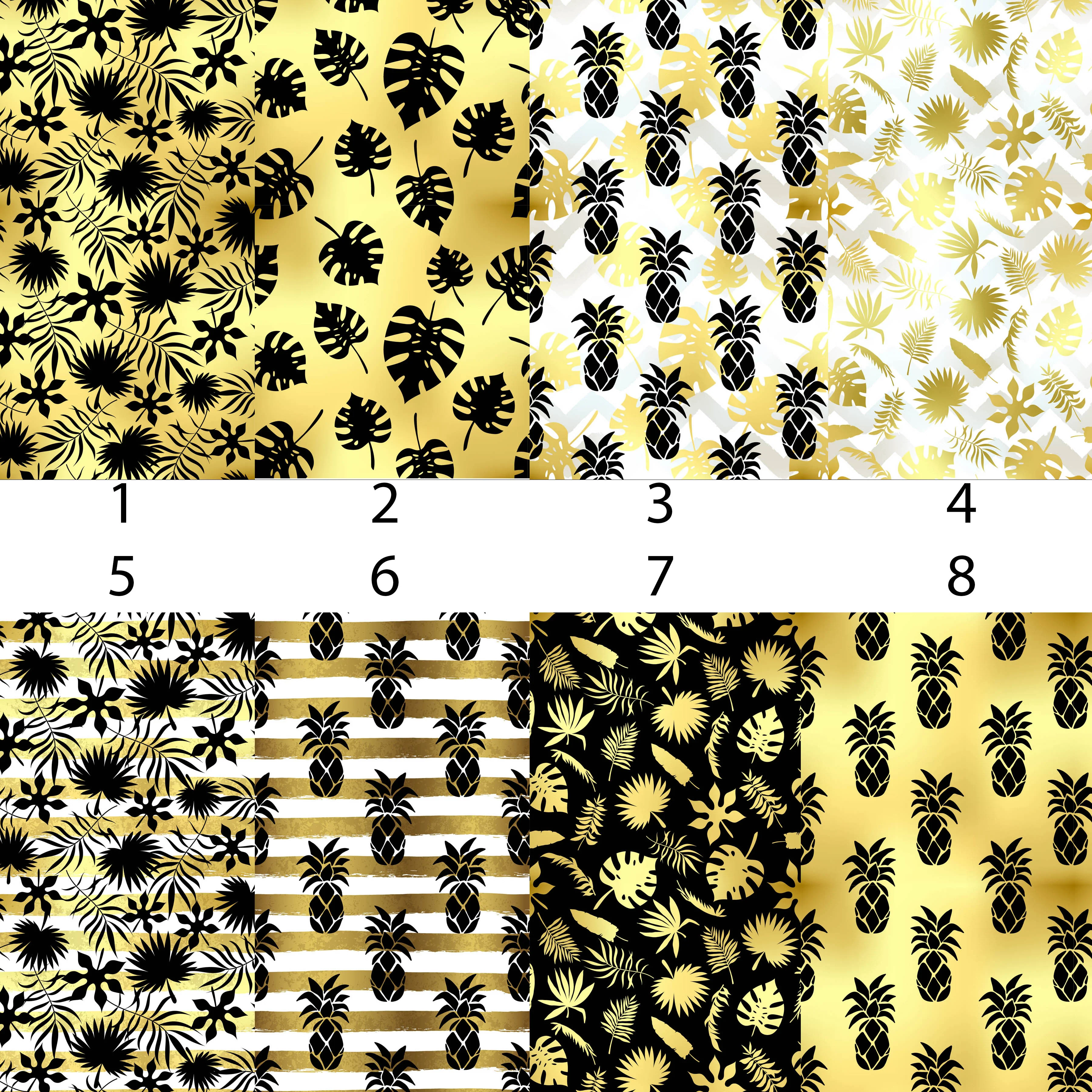 Tropical-Gold-Black Vinyl