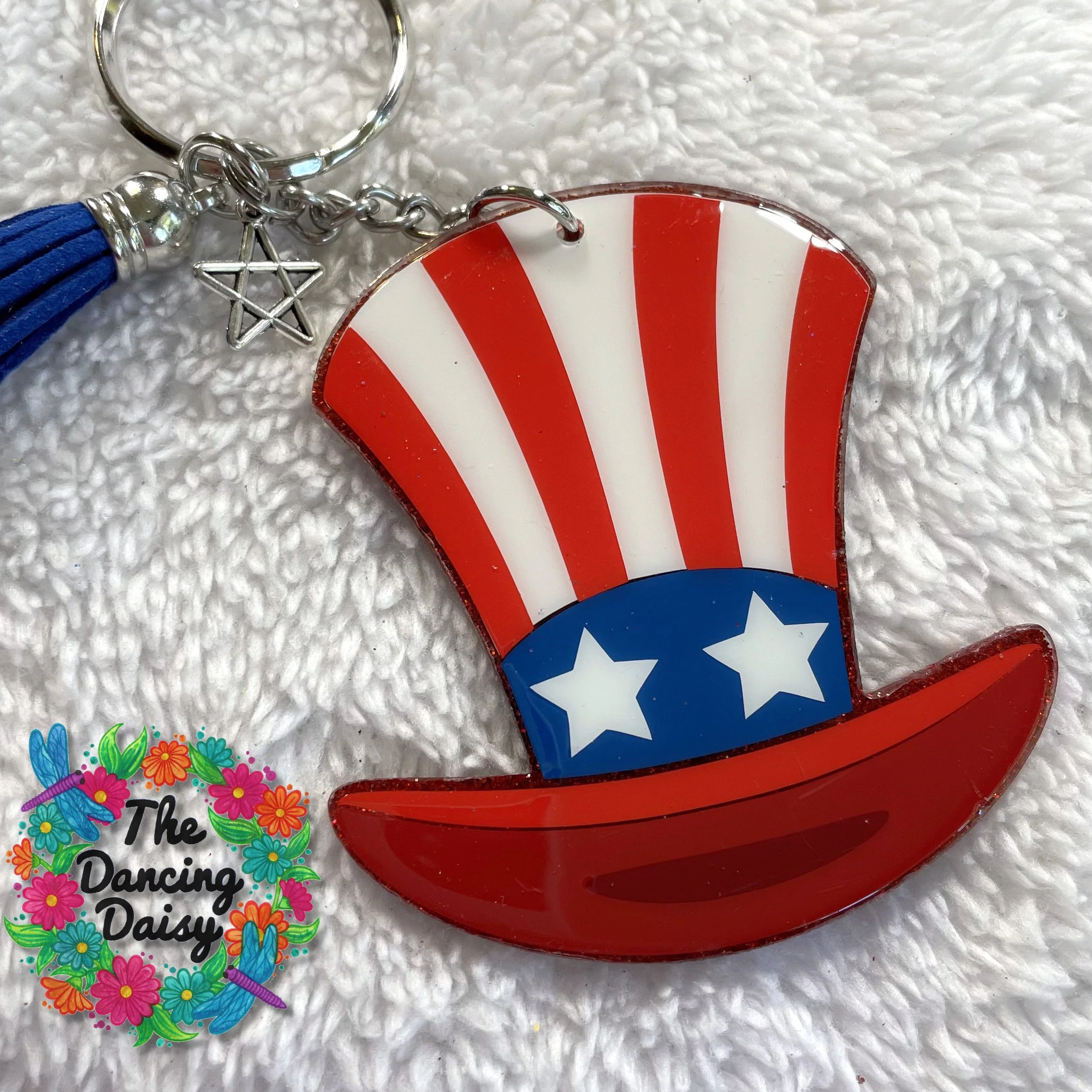 Uncle Sam Hat Acrylic Blank - Image 3