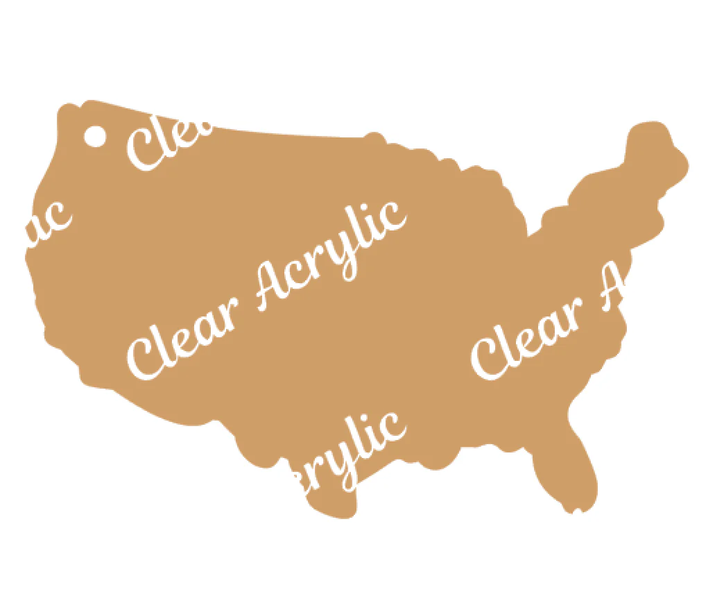 United States Acrylic Blank