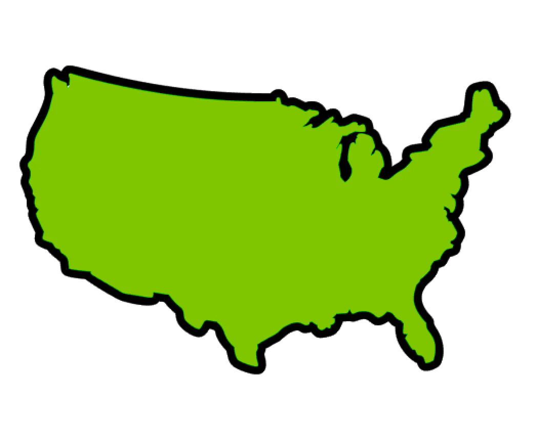 United States Acrylic Blank - Image 2