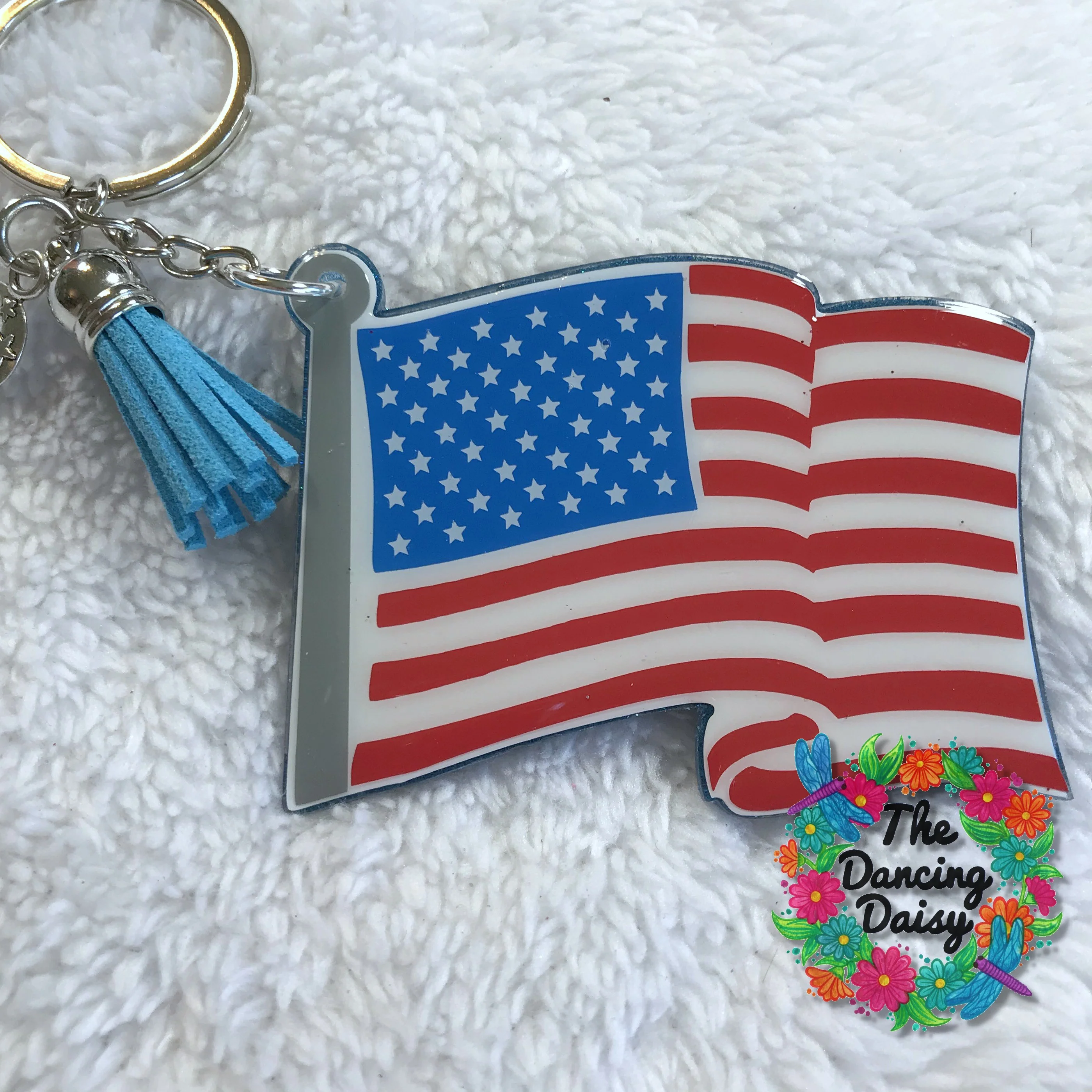 USA American Flag #1 Acrylic Blank - Image 3
