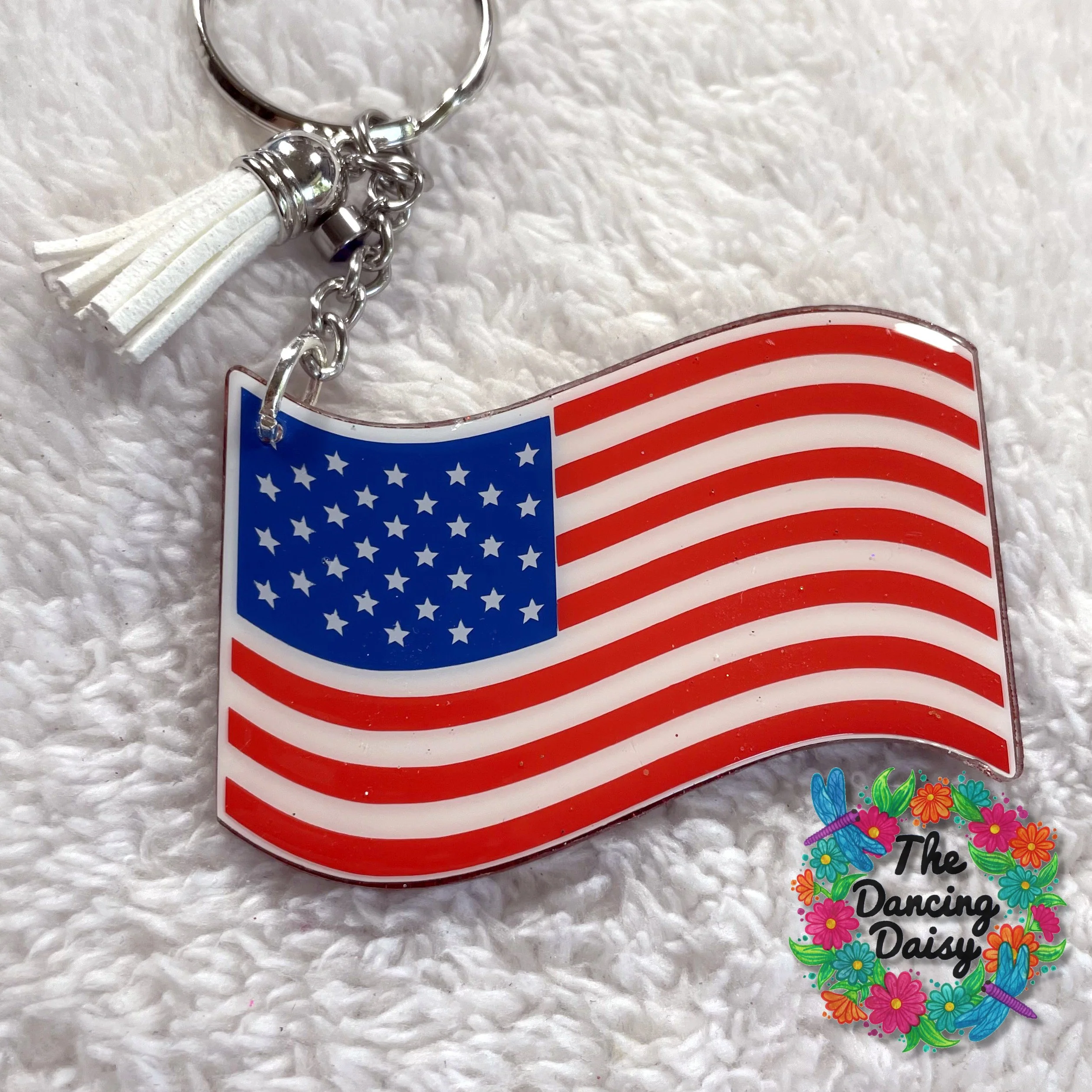 USA American Flag #2 Acrylic Blank - Image 3