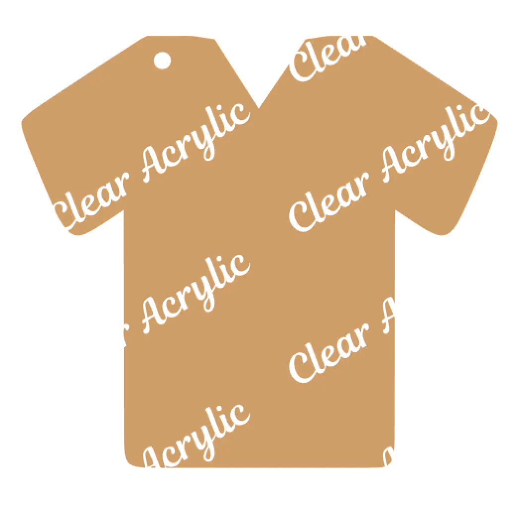 V Neck Scrub Top Acrylic Blank