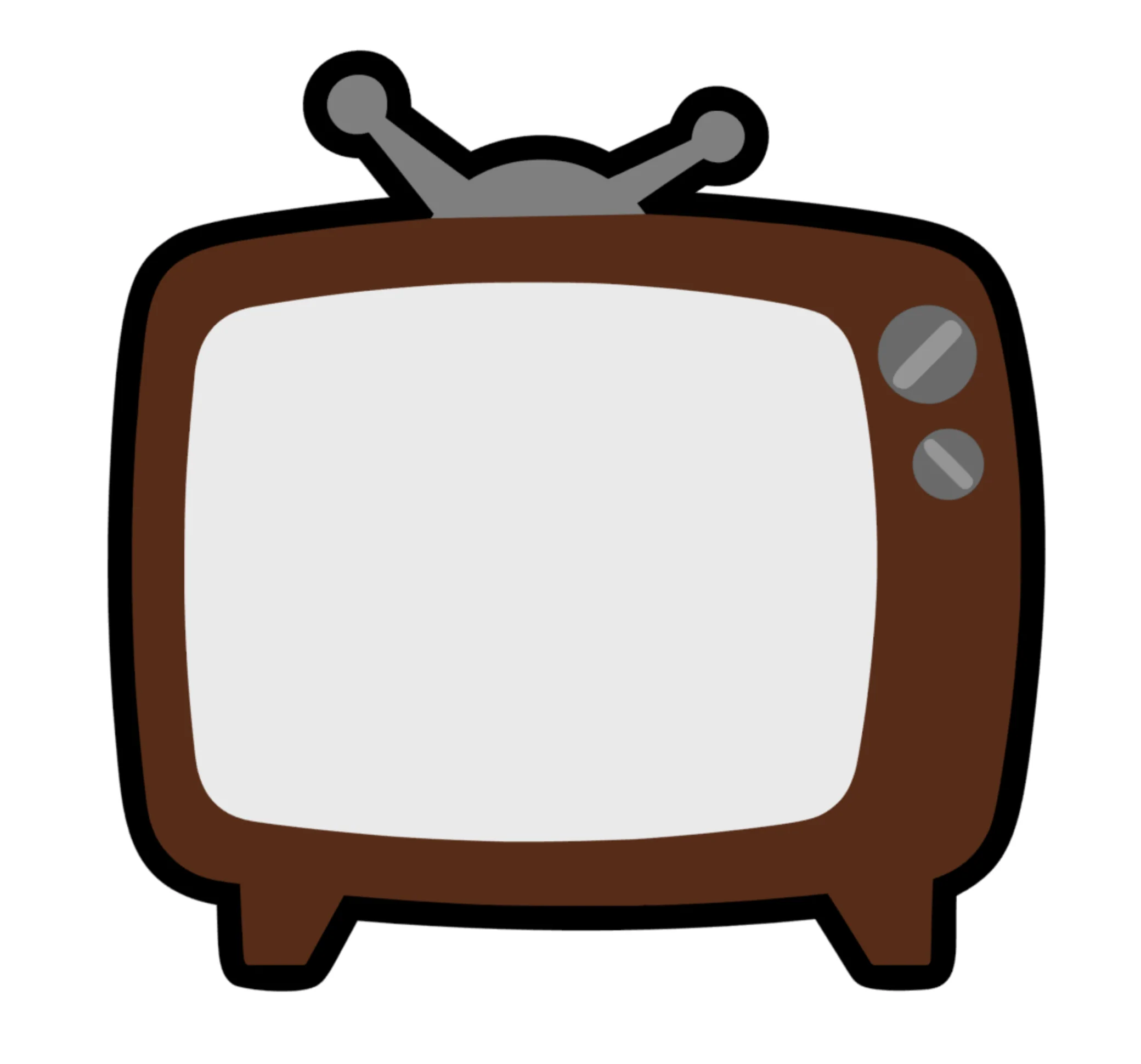 Vintage TV Acrylic Blank