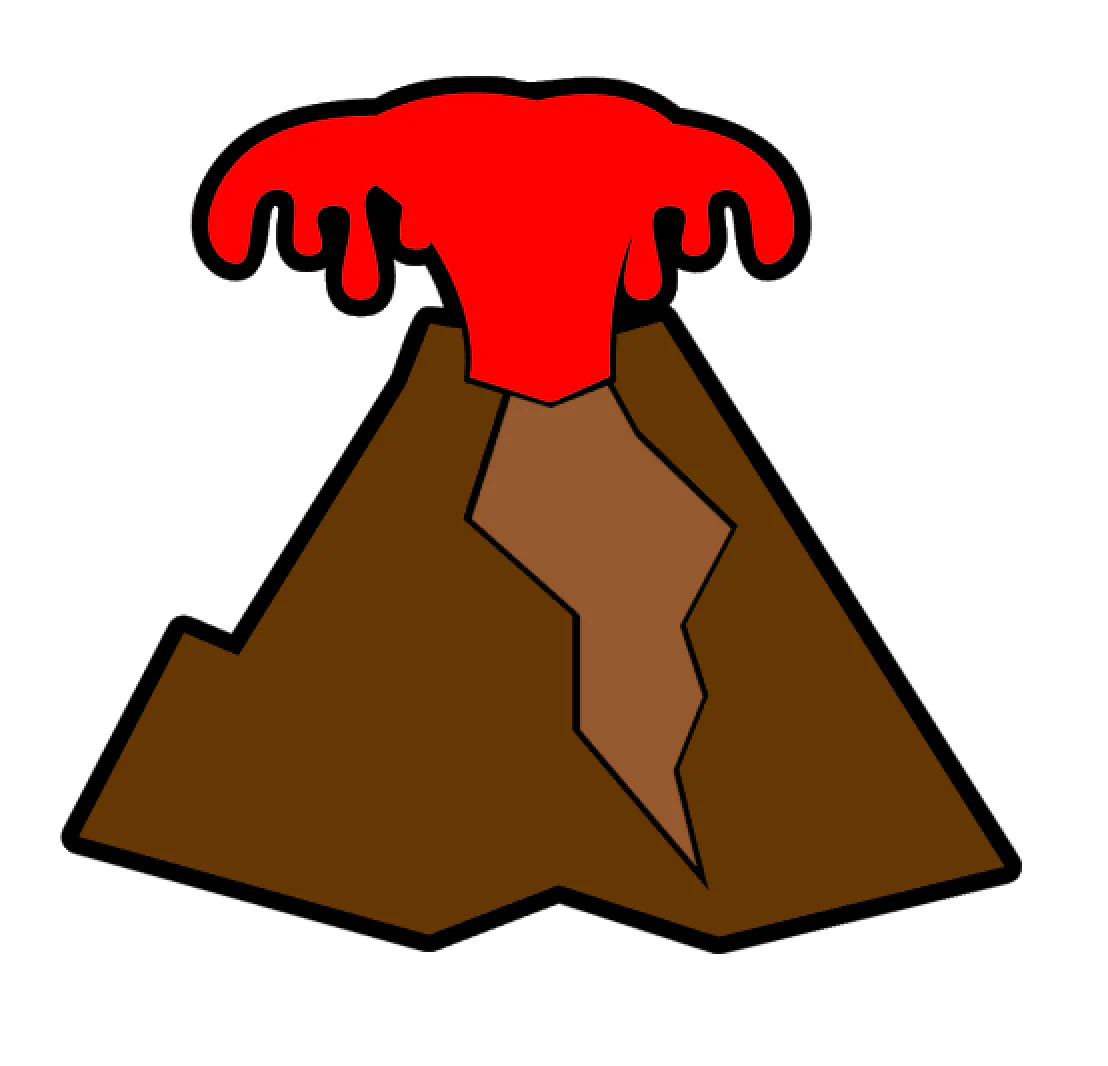 Volcano Acrylic Blank - Image 2