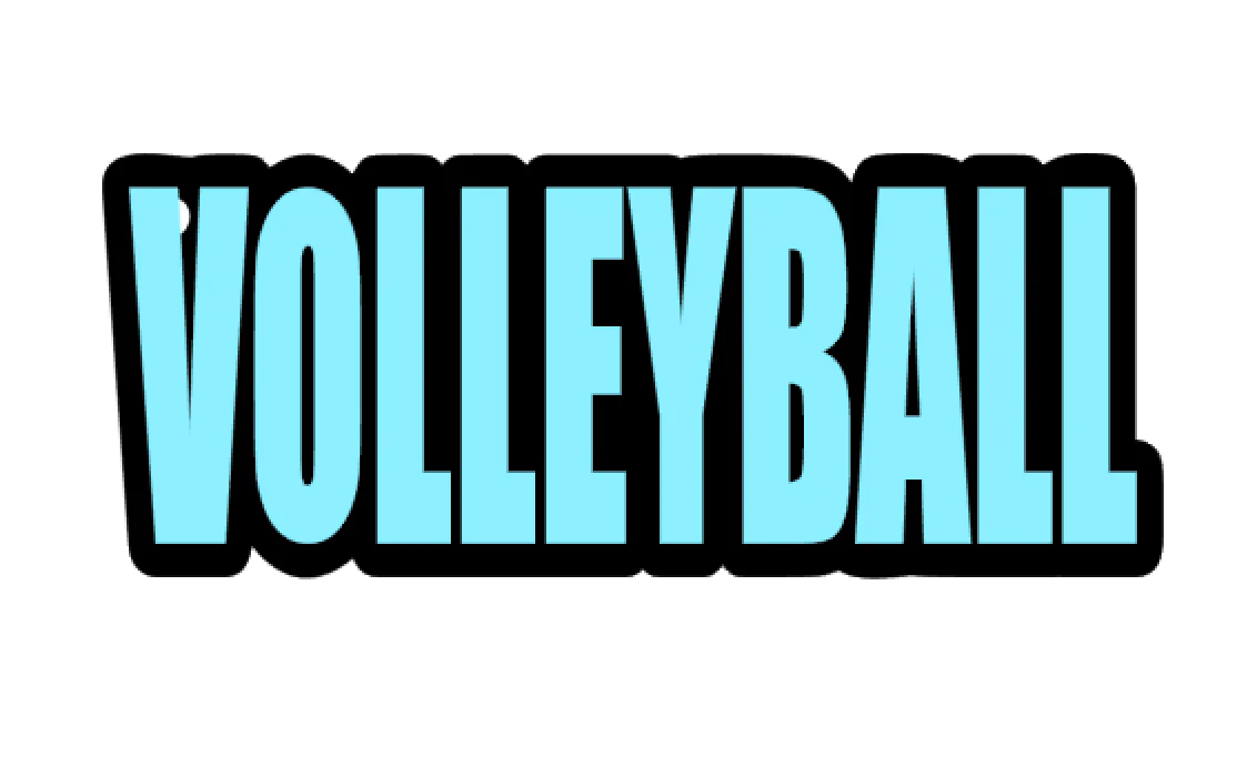 VOLLEYBALL Acrylic Blank - Image 2