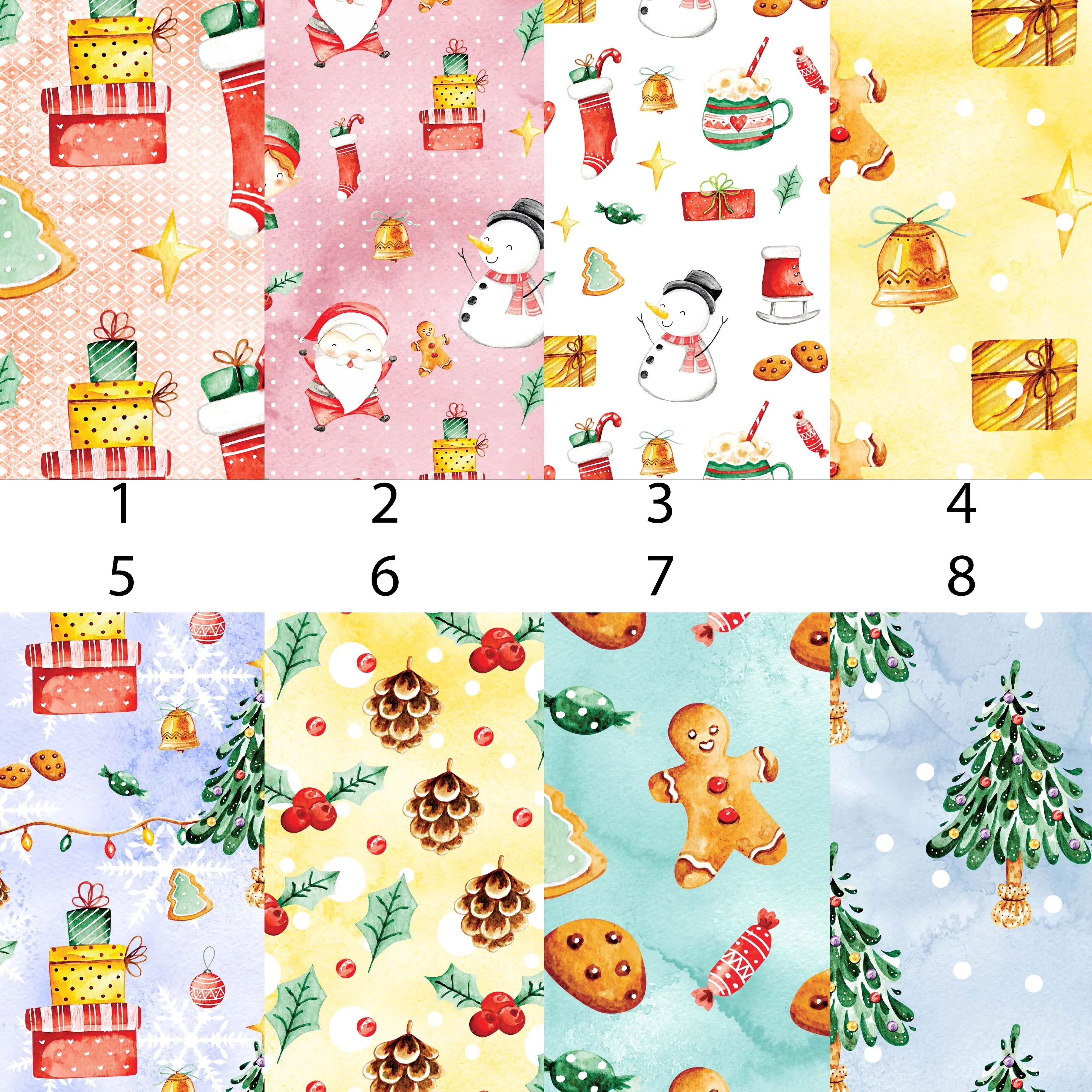 Watercolor Christmas Vinyl