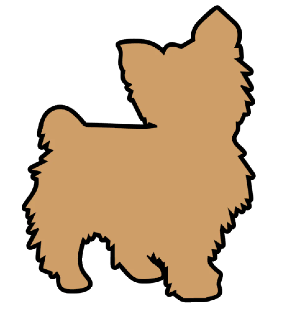 Yorkshire Terrier #2 Acrylic Blank - Image 2
