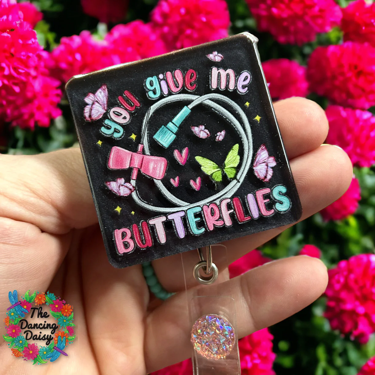 You Give Me Butterflies UV DTF - Image 2