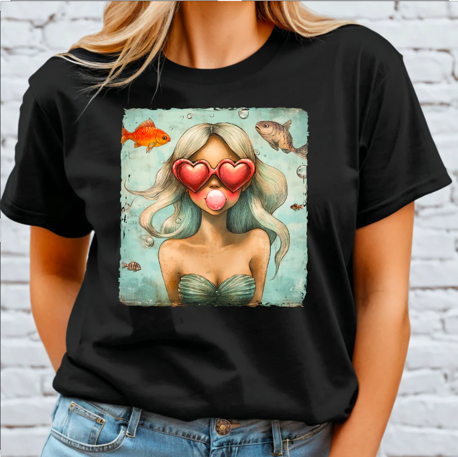 Young Mermaid DTF Transfer